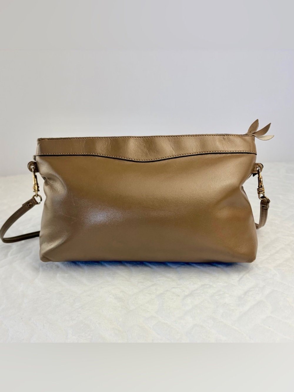 Vintage 80s Etienne Aigner iconic Leather rare Crossbody convertible Clutch - Picture 2 of 7